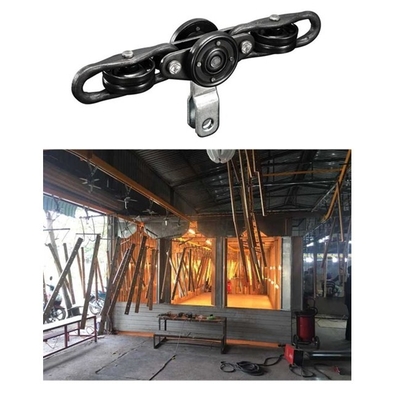 5 Ton Overhead Transportketting Industrieel Hangend Trolley Systeem Aangepast