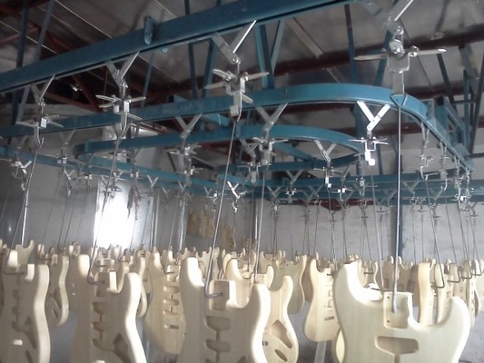 5 Ton Overhead Transportketting Industrieel Hangend Trolley Systeem Aangepast