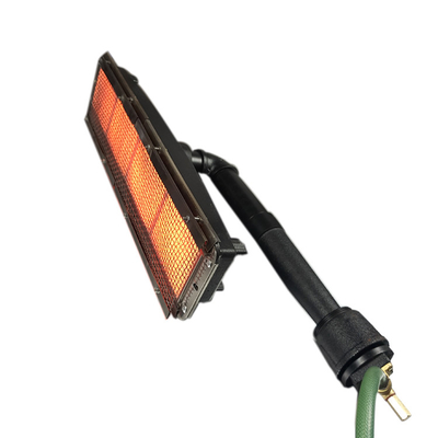 Compacte poedercoatingoven Gasbrander NG LPG Tunneloven Hoog rendement