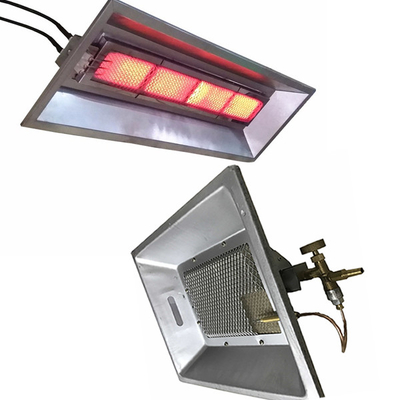 Handmatig temperatuuraanpasbare gasbroederverwarmer voor kippenhuis