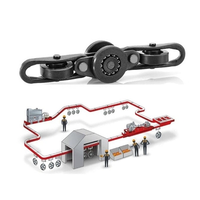Koolstofstaal A3 stalen transportketting UH-5075-HA hittebestendig 220V 380V