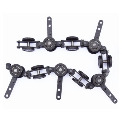 Roller Overhead transportketting Industriële hangende transportband Sleepketting Koolstofstaal