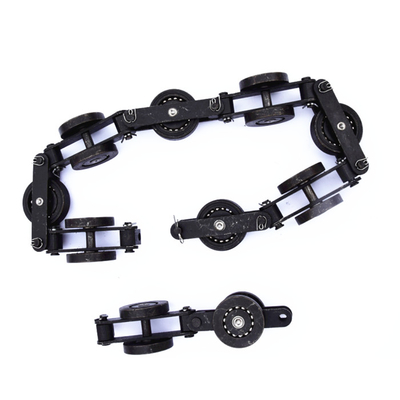 Roller Overhead transportketting Industriële hangende transportband Sleepketting Koolstofstaal