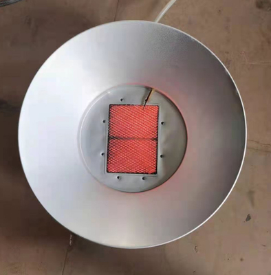 Ronde de Piekeraarverwarmer 2.5kg van het Gevogelte Infrarode Gas voor Landbouwbedrijfkuikens