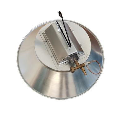 Ronde de Piekeraarverwarmer 2.5kg van het Gevogelte Infrarode Gas voor Landbouwbedrijfkuikens
