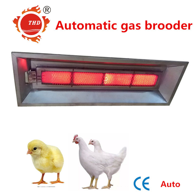 Pluimvee NG LPG Aardgas Warmtelamp voor kuikens THD6808 Automatische ontsteking