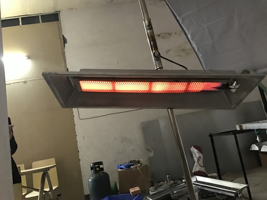 De muur zet Gas Chick Heaters For Poultry Farm THD6808 van de Terras het Infrarode Piekeraar op
