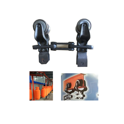 Hittebestendige gesmede transportketting voor poedercoating X348 X458 X678