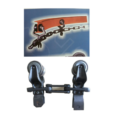 I Beam Track kettingsysteem voor transportbanden X348 Trolley Spray Painting Line