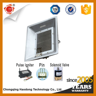 Catalytic Ceramic Heating Plate LPG/Natural Gas Brooder Heater met veiligheidsbescherming
