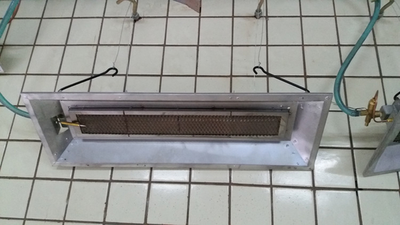 Gealuminiseerde stalen gasbroedmachineverwarmer THD6806 pluimvee verwarmingsapparatuur