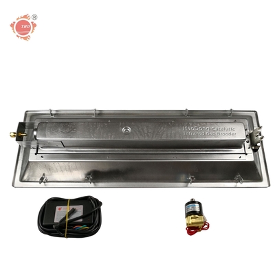 De automatische Piekeraar Heater Direct Heating Chicken Poultry THD6808 van het Ontstekings Infrarode Gas
