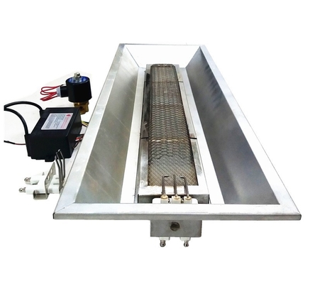 Gealuminiseerde stalen gas-infraroodbroedmachineverwarmer THD6808 pluimveebedrijf verwarmingssysteem