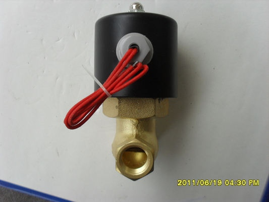 AC 220V 3/4 inch messing elektrisch magneetventiel voor warm water NC
