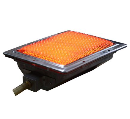 HD220 Keramische Gas BBQ Grill Branders Infrarood Energiebesparing Met Messing Mondstuk