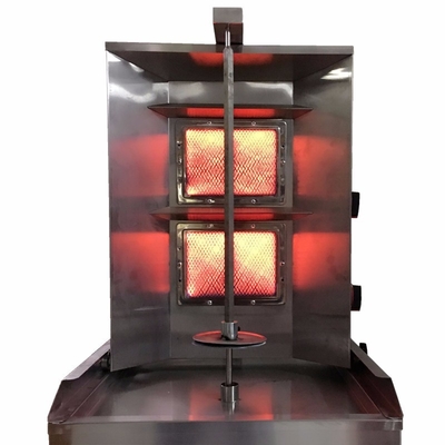 HD220 Keramische Gas BBQ Grill Branders Infrarood Energiebesparing Met Messing Mondstuk