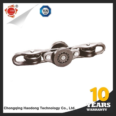 Hangende heavy-duty sleepkettingrol Bovenloopkettingtransportsystemen
