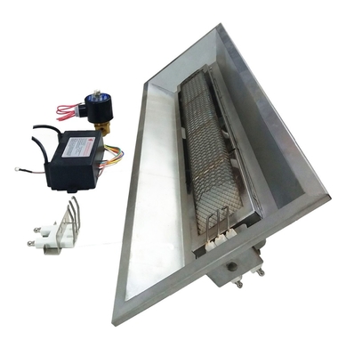 Katalytische keramische infraroodverwarmer 3000 - 5000pa broedmachineverwarmer voor kuikens