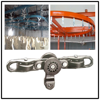 Industrie transportketting 150 mm voor poedercoating verflijn