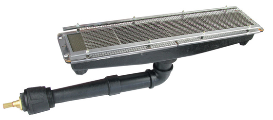 Snelle verwarmingsoven Infrarood gasverwarmers Poedercoating-coatingsysteem