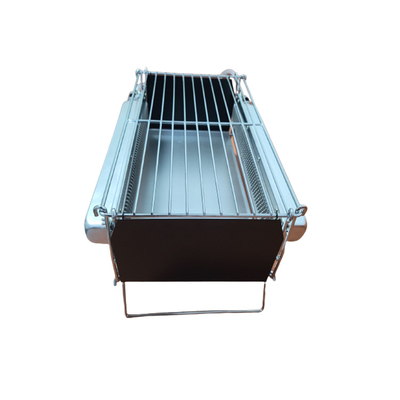 2PCS de BARBECUEgrill van het brander Infrarode Gas het Kamperen Rookloze Draagbare Vouwbaar