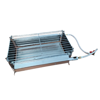 2PCS de BARBECUEgrill van het brander Infrarode Gas het Kamperen Rookloze Draagbare Vouwbaar