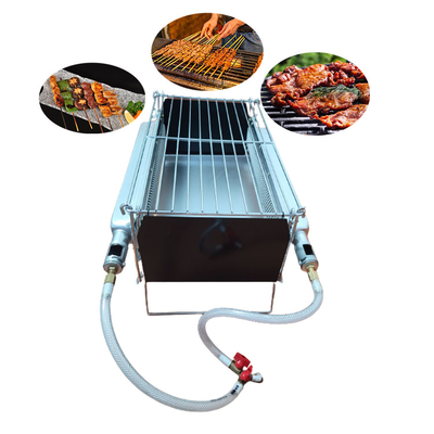 Het rookloze Draagbare Vouwende Gas die van de BARBECUEgrill Infrarode Brander 480*320*230 redden