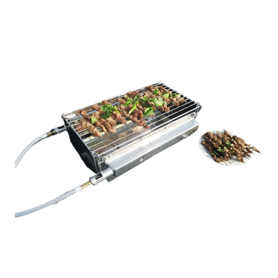 Het rookloze Draagbare Vouwende Gas die van de BARBECUEgrill Infrarode Brander 480*320*230 redden