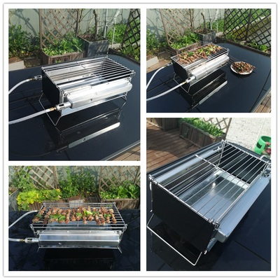 Het vouwen van Openlucht Draagbaar Infrarood het Gasfornuisroestvrij staal van de BARBECUEgrill