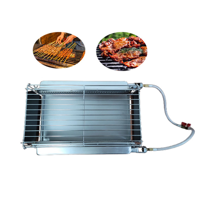 Het rookloze Draagbare Vouwende Gas die van de BARBECUEgrill Infrarode Brander 480*320*230 redden
