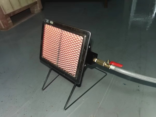 Lichtgewicht Draagbaar Gas Heater Infrared Energy Saving With Shell For Home Use