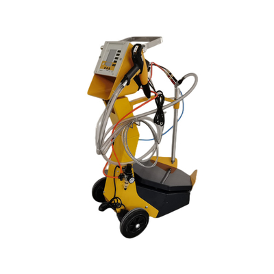 Snelle kleurwissel poeder spuitmachine poedercoating lijn 50W 220V