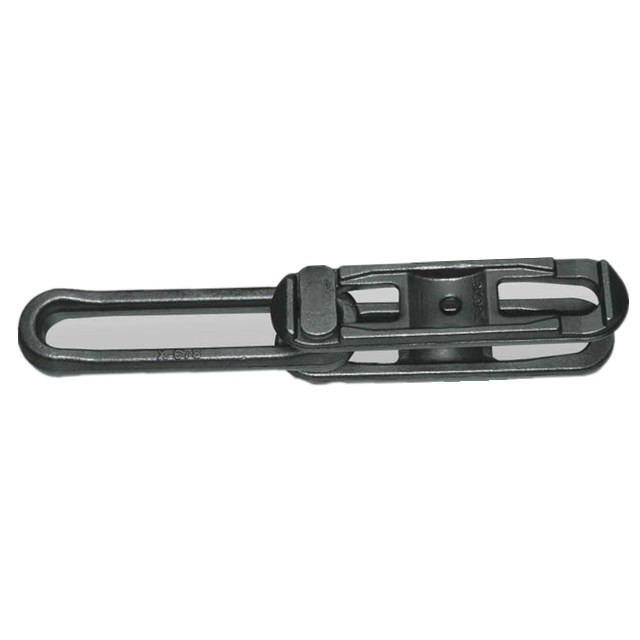 Hittebestendig boventransportkettingsysteem X348 X458 X678 voor materiaaloverslag