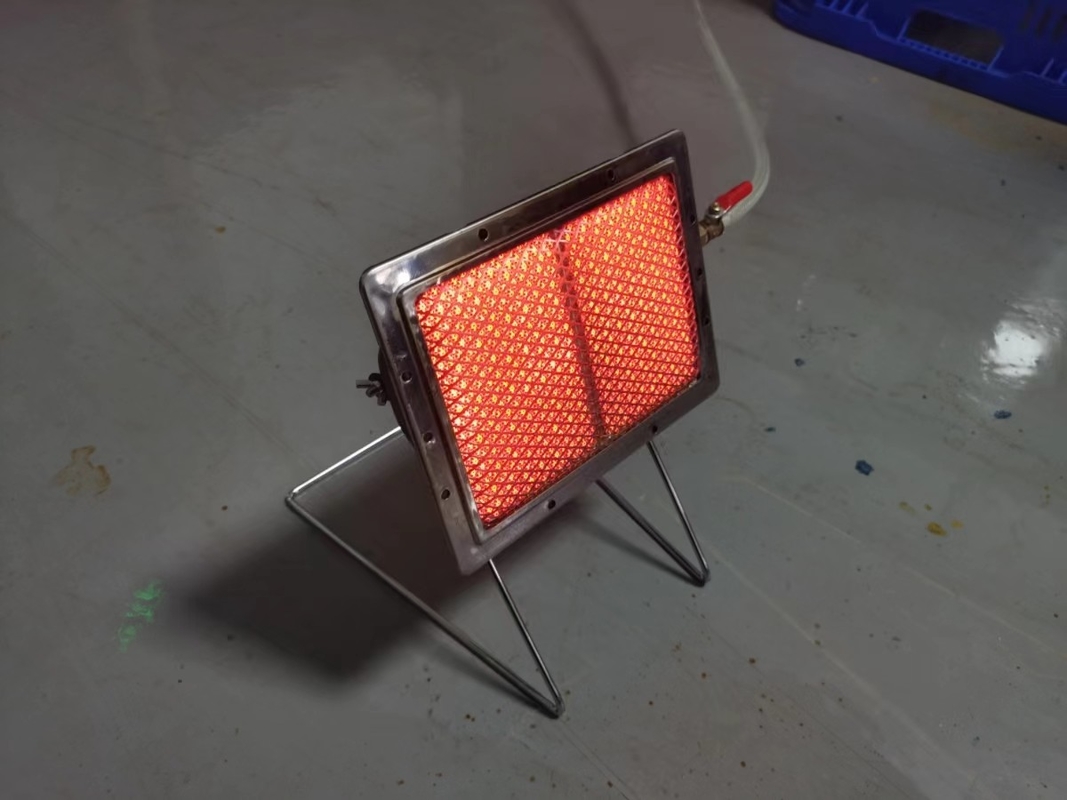 Lichtgewicht Draagbaar Gas Heater Infrared Energy Saving With Shell For Home Use